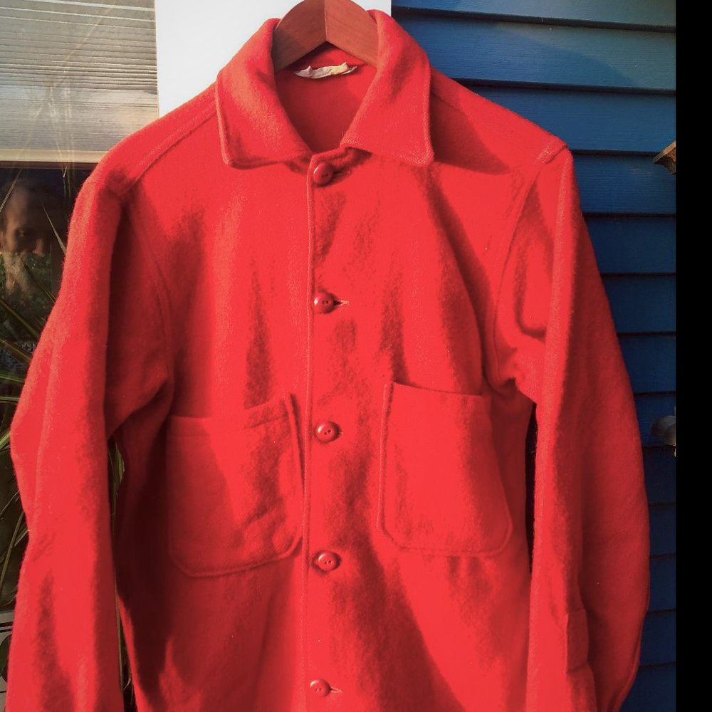 Vintage Boy Scout's Wool Overshirt